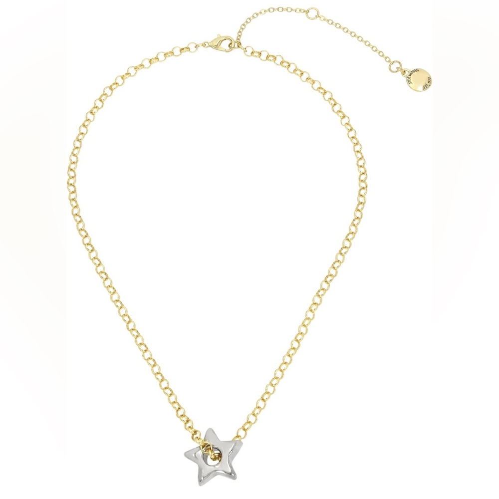 Steve Madden Puffy Star Pendant - Picture 3 of 3